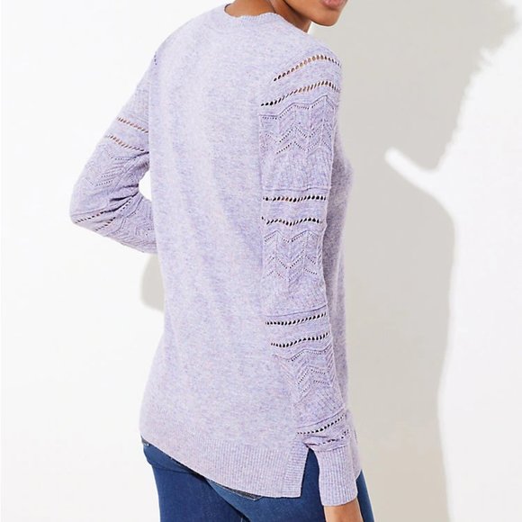 LOFT | Stitched Sleeve Sweater NWT - Picture 3 of 3